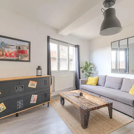 Lumineux, Wifi Debit, Proche Gare 7 Min, Lyon 15 Min Διαμέρισμα *