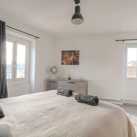 Lumineux, Wifi Debit, Proche Gare 7 Min, Lyon 15 Min Couzon-au-Mont-d'Or
